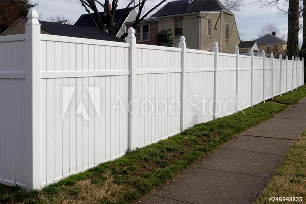 vinyl fence